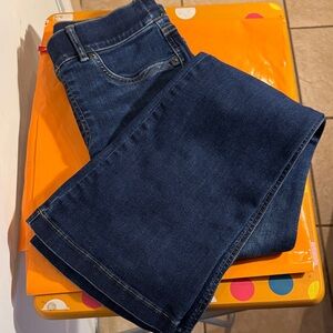 SPANX Dark Blue Flare Jeans